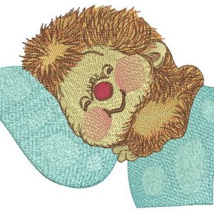 Sweet hedgehog's dreams 2 embroidery design