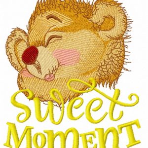 Sweet teddy's dreams 2 embroidery design