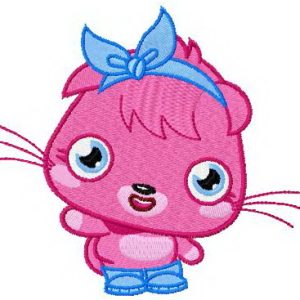 Poppet embroidery design