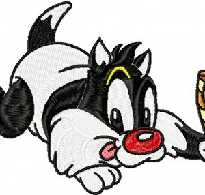 Sylvester 1  embroidery design
