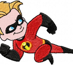 Dash 2 embroidery design