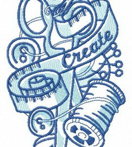 Tailor's mix embroidery design