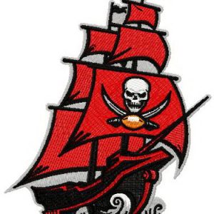 Tampa Bay Buccaneers 2014 logo embroidery design
