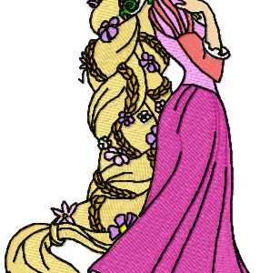 Tangled Beautiful  embroidery design