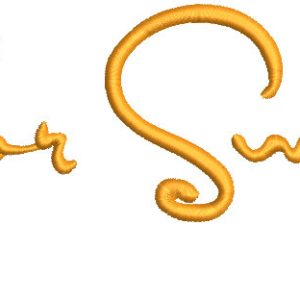 Taylor swift logo embroidery design