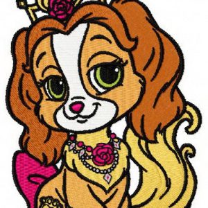 Teacup embroidery design