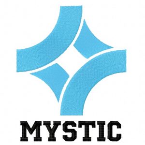 Team Mystic logo embroidery design