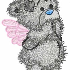 Teddy Angel embroidery design