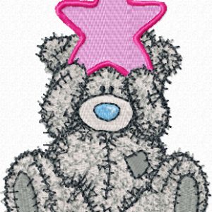 Teddy Bear Happy Christmas ! embroidery design