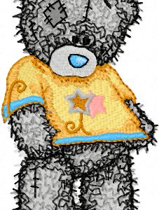 Teddy Bear like the new shirt embroidery design
