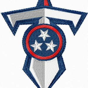 Tennessee Titans Alternate Logo embroidery design