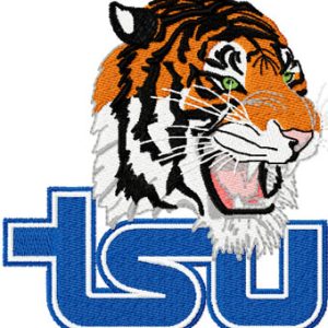Tennessee State Tigers embroidery design
