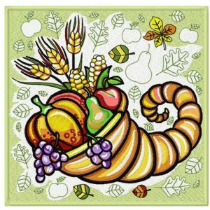 Thanksgiving day 5 embroidery design