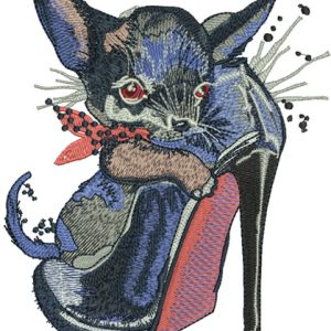 That's my shoe embroidery design