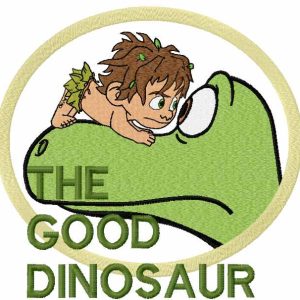 The good dinosaur embroidery design