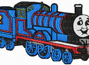 Thomas the Tank Engine 3  embroidery design