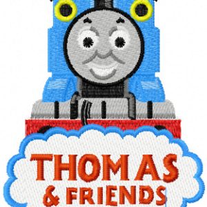 Thomas the Tank Engine 4 embroidery design