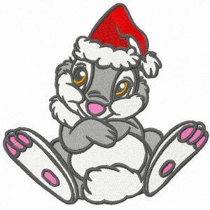 Thumper's X-mas embroidery design