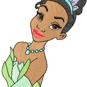 Tiana  embroidery design