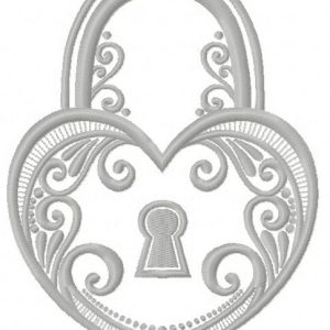 Tiffany keylock 3 embroidery design