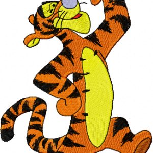 Tigger embroidery design