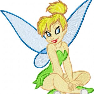 Tinkerbell 4 embroidery design