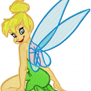 Tinkerbell 5 embroidery design