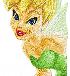Tinkerbell 3 embroidery design
