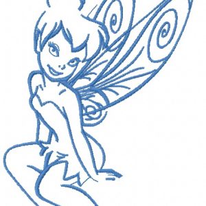 Tinkerbell 15 embroidery design
