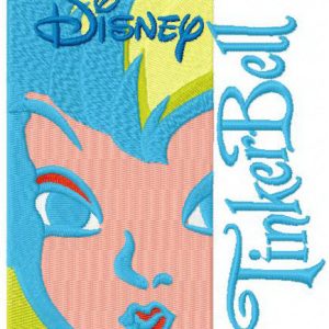 Tinkerbell 8 embroidery design
