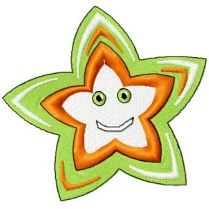 Tiny star 2 embroidery design