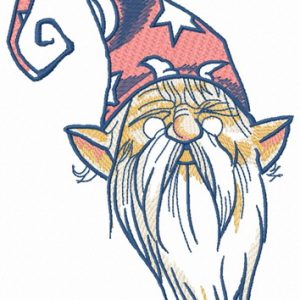 Tiny wizard 3 embroidery design