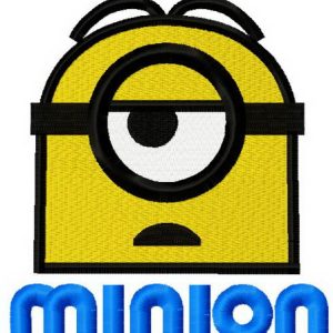 Tired Minion 2 embroidery design