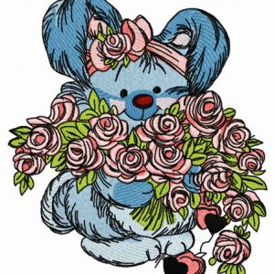 To a special girl 2 embroidery design