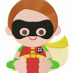 Toddler Robin embroidery design
