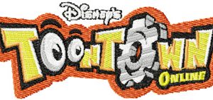 Toontown Logo embroidery design