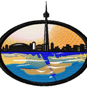 Toronto embroidery design