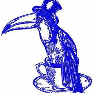 Toucan embroidery design