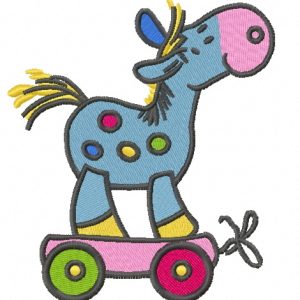 Toy giraffe 2 embroidery design