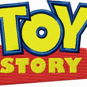 Toy Story Logo embroidery design