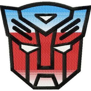 Transformers logo 2 embroidery design