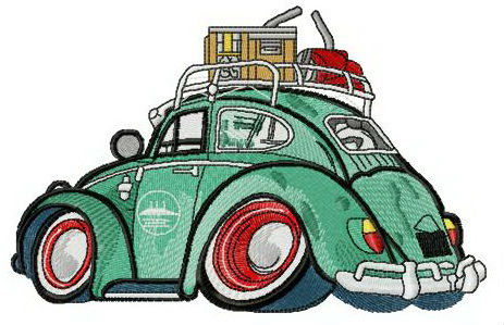 Travelers embroidery design