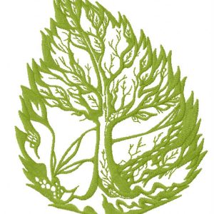 Tree life embroidery design