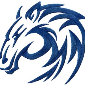 Tribal Horse embroidery design