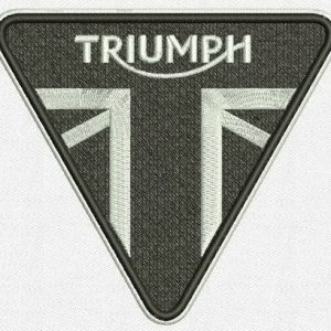 Triumph Motocycles Ltd logo 2 embroidery design