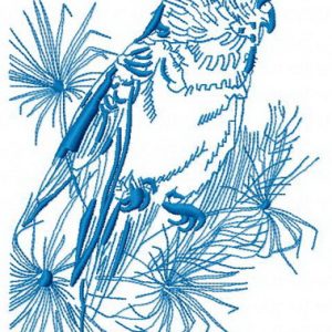 Tropical paradise 4 embroidery design