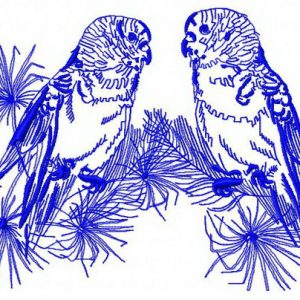 Tropical paradise 7 embroidery design