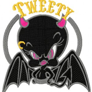 Tweety the Best embroidery design