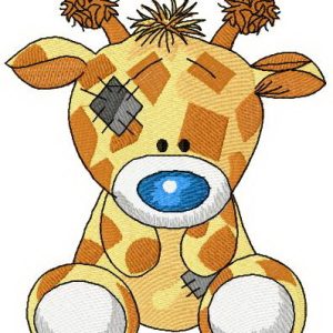 Twiggy Giraffe 2 embroidery design