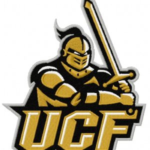 UCF Knights logo 2 embroidery design